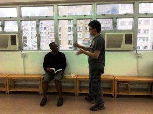 Horace Chu is a teacher at the Chu Shong Tin Ving Tsun Alumi in Hong Kong.